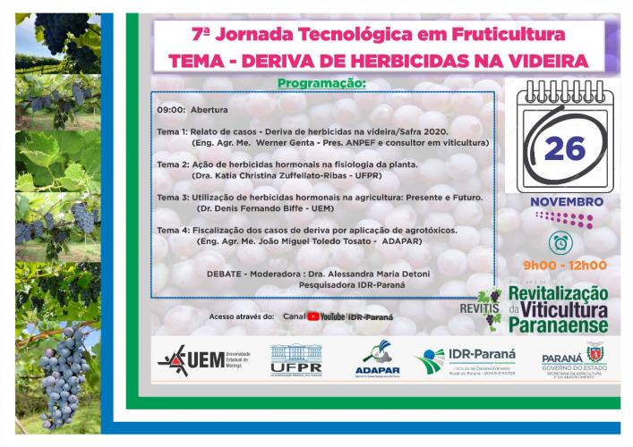 7ª  Jornada Tecnológica em Fruticultura