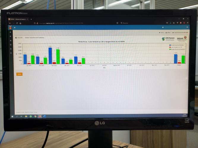 Software do IDR-Paraná qualifica a gestão de propriedades leiteiras