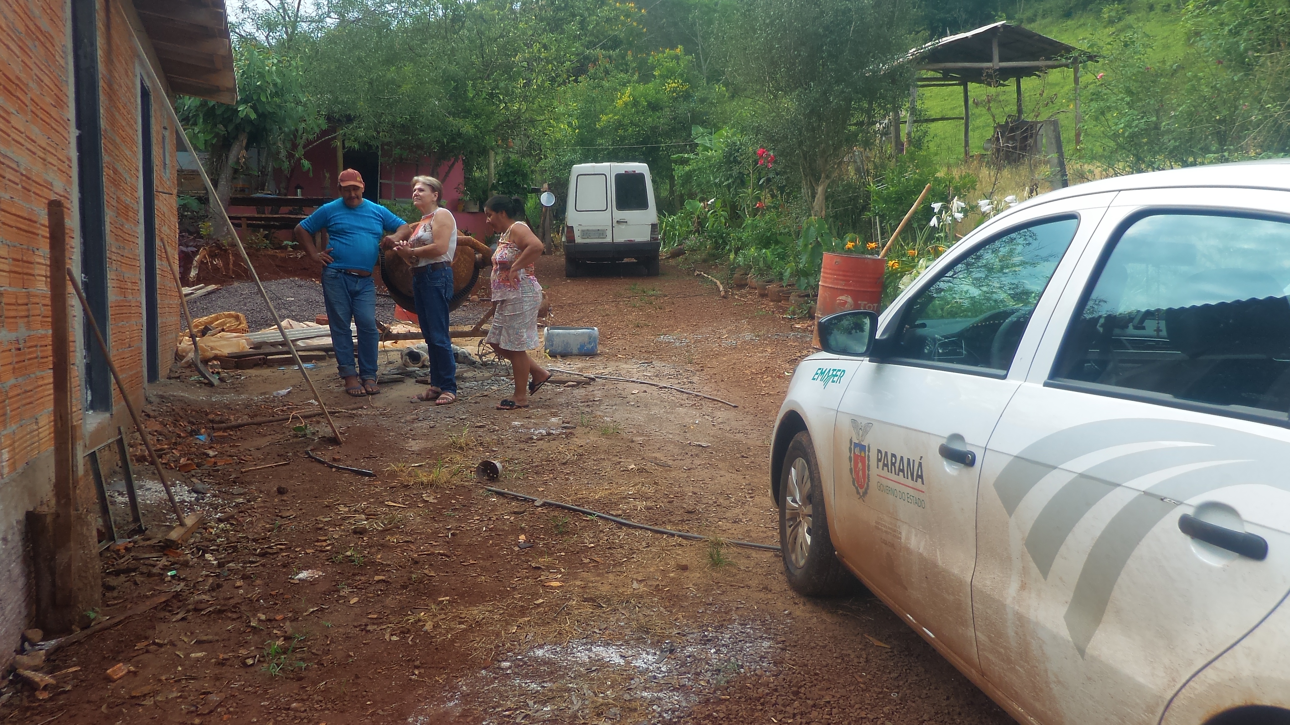 Acompanhando a execução de projeto para construção de nova agroindústria