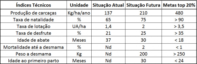 Indices Técnicos Pecuária Moderna