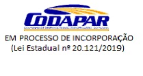 CODAPAR - Em processo de Incorporação
