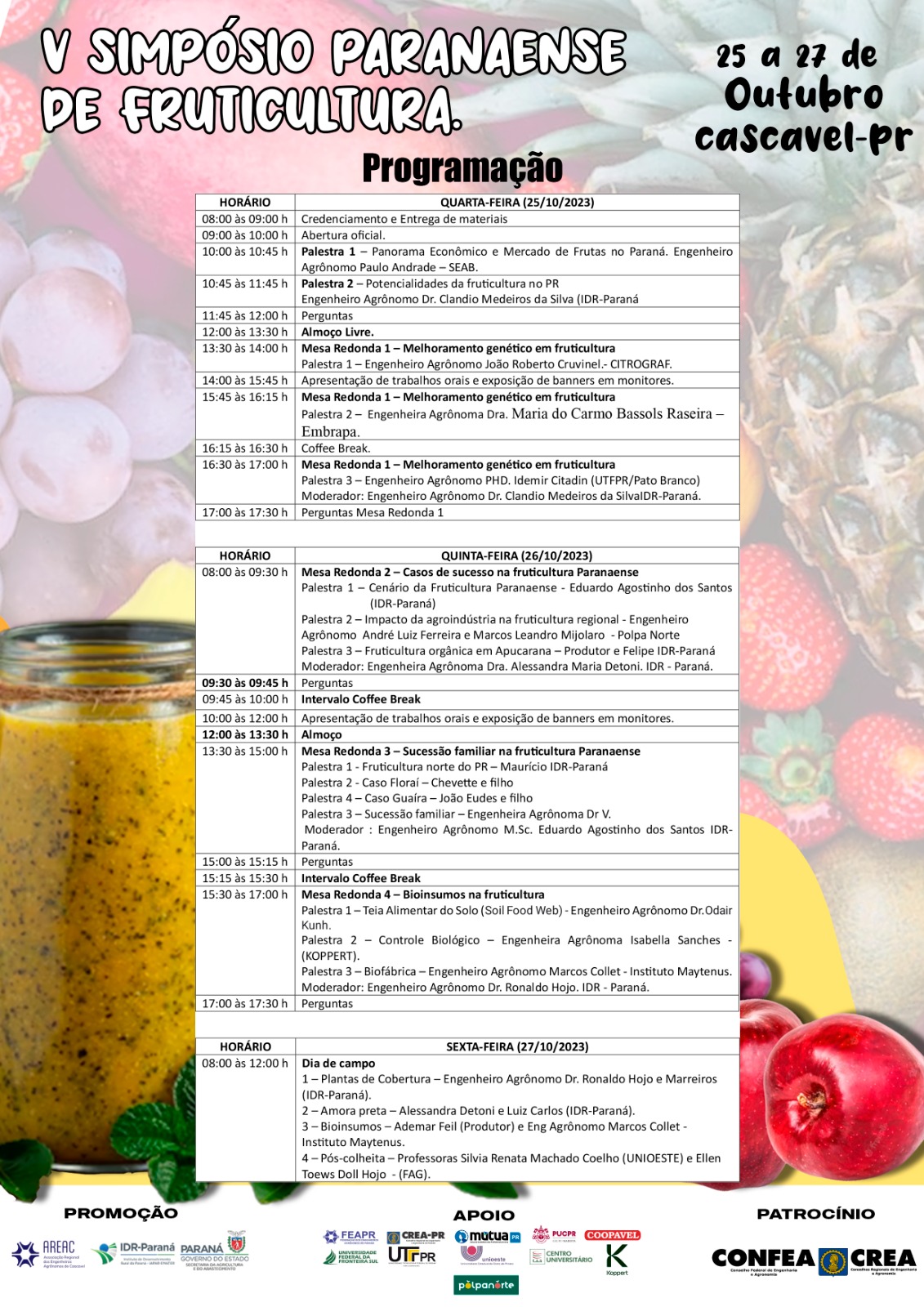 frutas