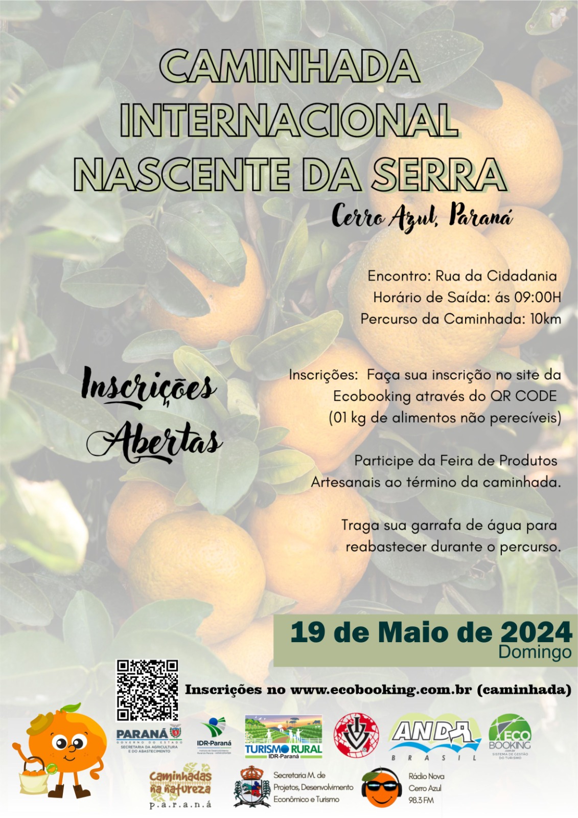 caminhada internacional