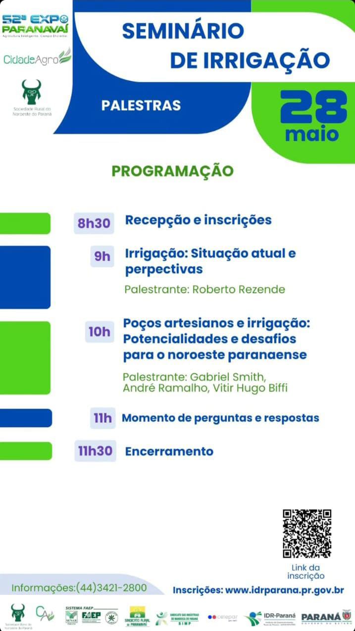 Seminário de Irrigação