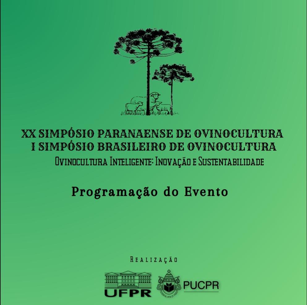 XX Simpósio de Ovinocultura 