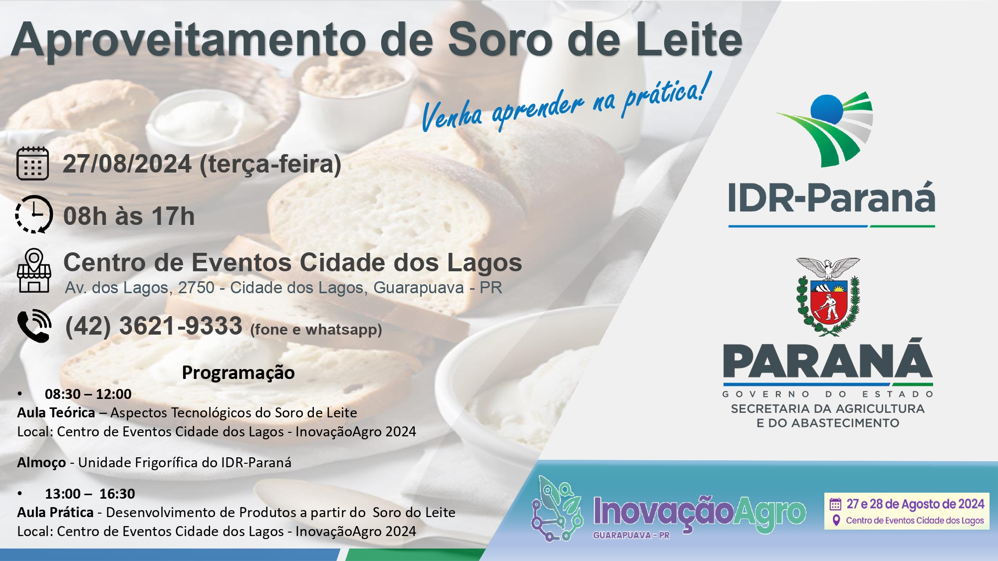 Aproveitamento de Soro de Leite