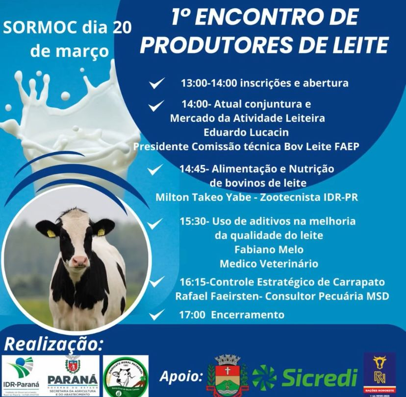 1° Encontro de Produtores de Leite 