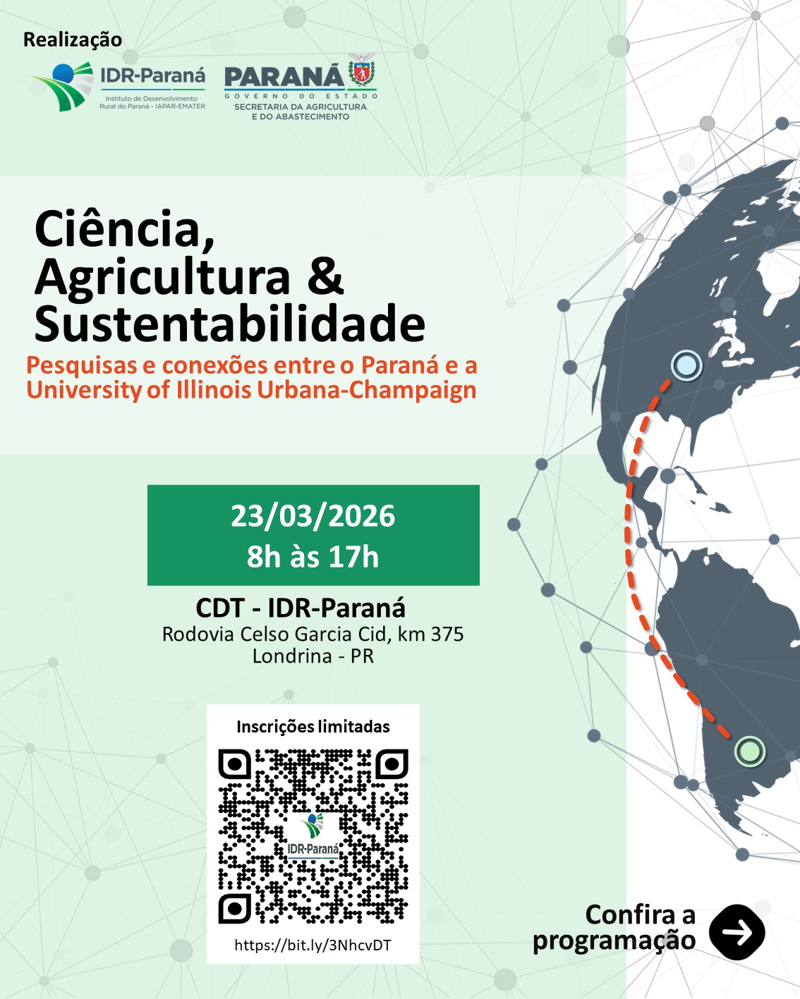 Evento: Ciência, Agricultura e Sustentabilidade 