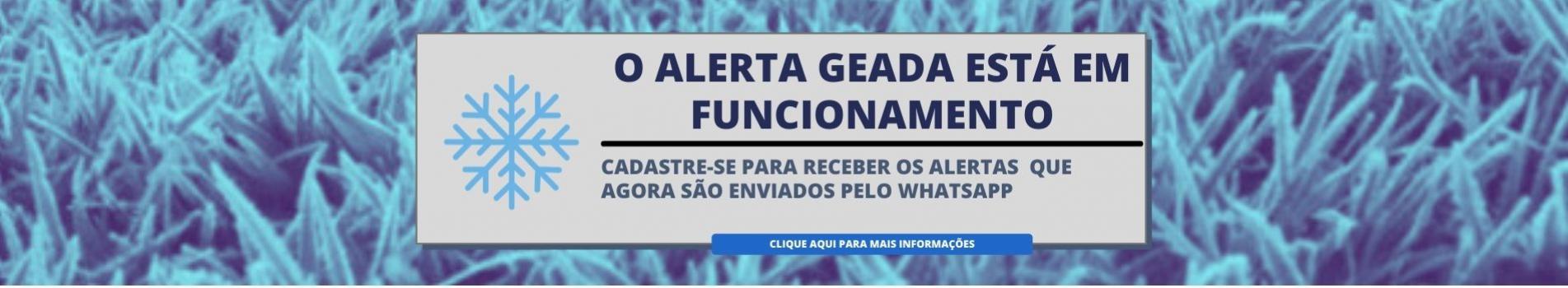 Alerta Geada