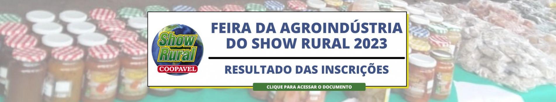 Resultado Inscrições