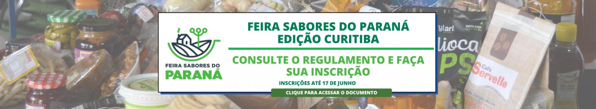 Feira sabores em Curitiba