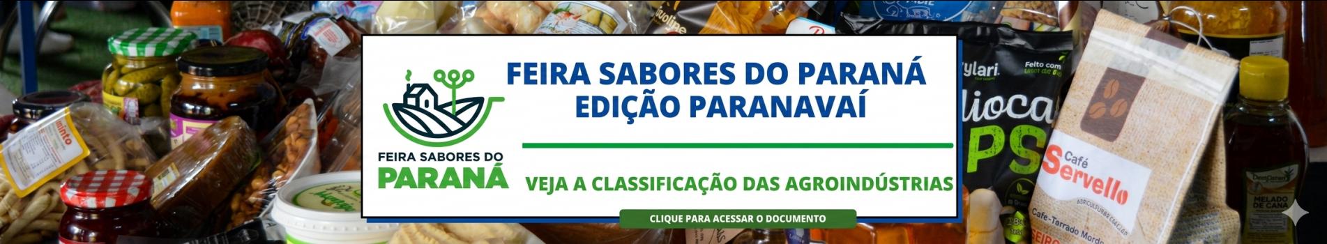 Resultado - Feira Sabores Paranavaí 2026