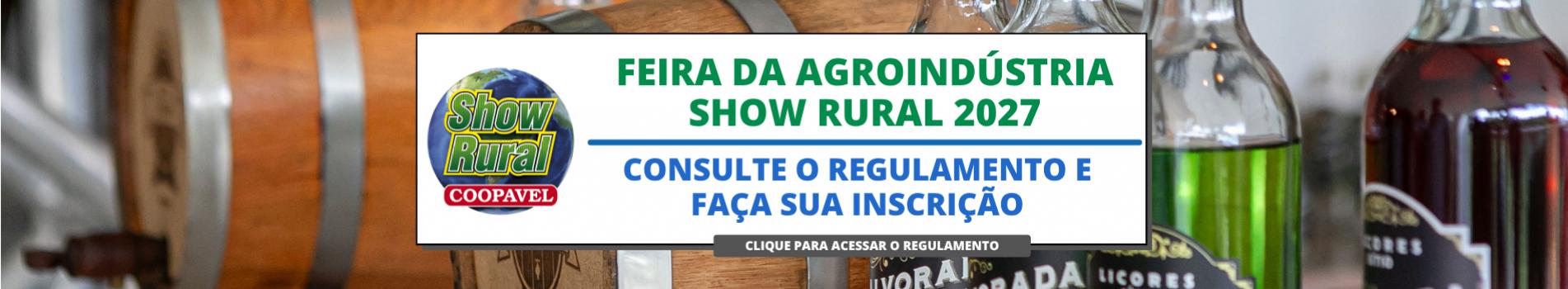 feira sabores - edição show rural 2027