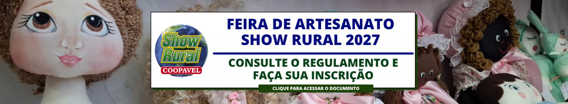 Feira do artesanato - Show Rural