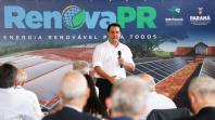 Com mais de 1,4 mil projetos, governador celebra avanço de energia renovável na agroindústria
