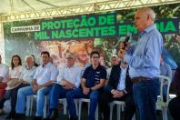 Governador dá início à ação que vai proteger mil nascentes de água até o Dia da Árvore