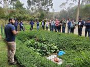 Agricultores da Bacia do Miringuava conhecem alternativas práticas que contribuem para a preservação da água