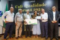 Produtores de Tomazina dominam premiação do Café Qualidade Paraná 2024