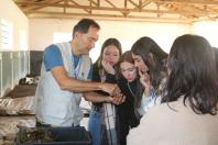 Estudantes conheceram bioinsumos