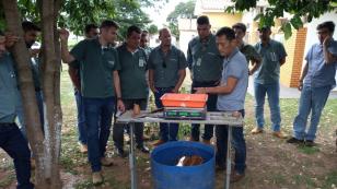 Novas tecnologias na produção de mandioca é tema de capacitação de técnicos do setor