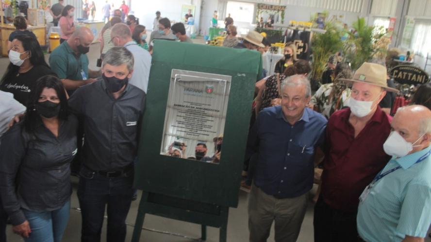 Barracão da agroindústria de 525m2 é inaugurado no Show Rural