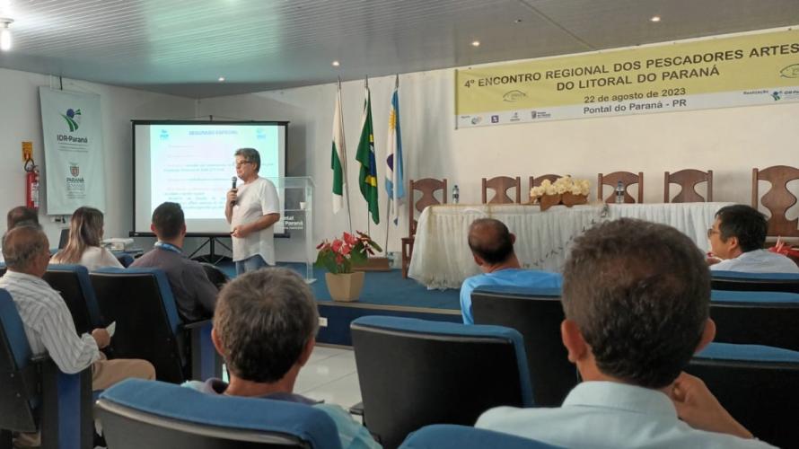 IDR-Paraná discute pesca no litoral e piscicultura na região Norte do Paraná