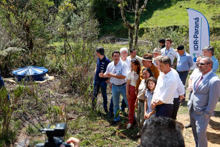 Governador dá início à ação que vai proteger mil nascentes de água até o Dia da Árvore