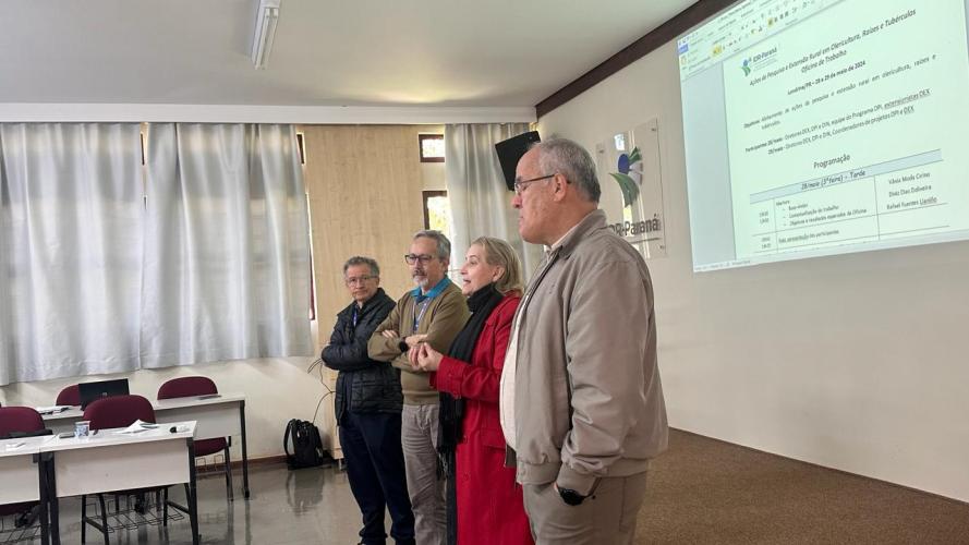 IDR-Paraná realiza Evento de Olericultura, Raízes e Tubérculos: Alinhando Pesquisa e Extensão Rural