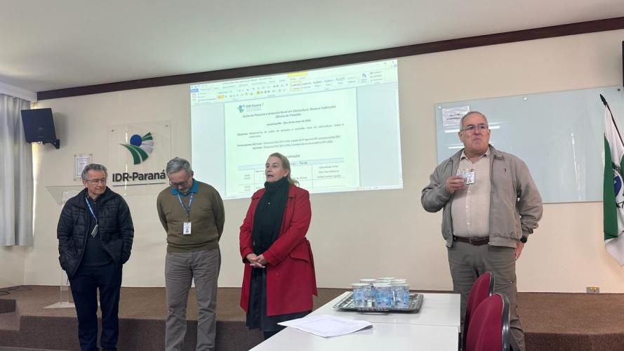 IDR-Paraná realiza Evento de Olericultura, Raízes e Tubérculos: Alinhando Pesquisa e Extensão Rural