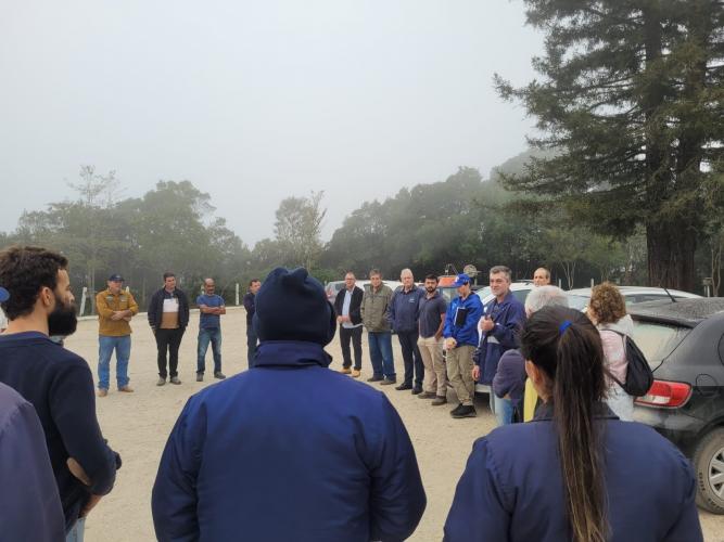 Agricultores da Bacia do Miringuava conhecem alternativas práticas que contribuem para a preservação da água