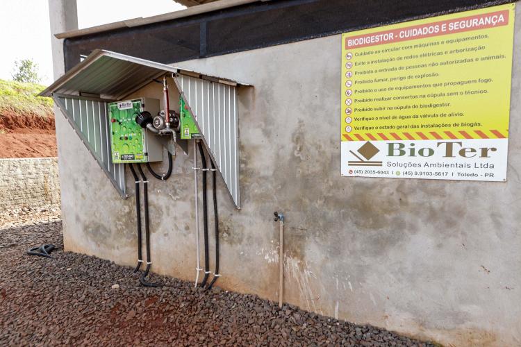 Com apoio do Estado, suinocultor instala biodigestor para produzir sustentavelmente