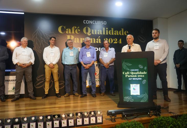 Produtores de Tomazina dominam premiação do Café Qualidade Paraná 2024