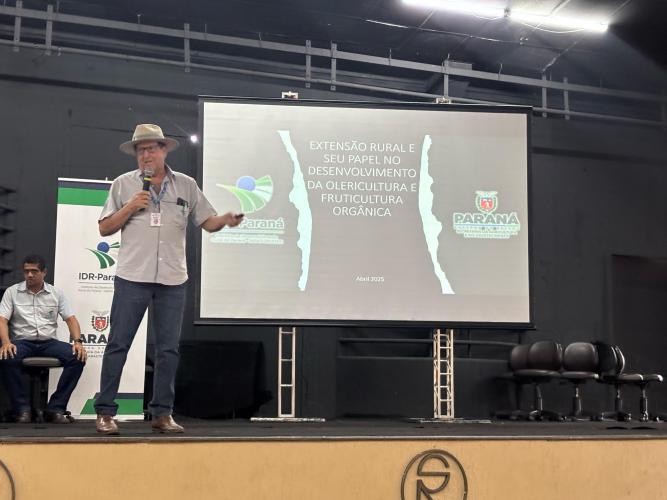 IDR-Paraná destaca ações para fomentar agricultura orgânica no Norte do Estado