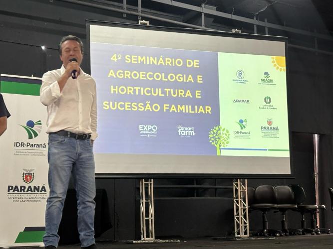 IDR-Paraná destaca ações para fomentar agricultura orgânica no Norte do Estado