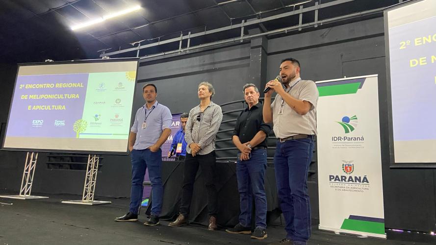 Qualidade e segurança do mel: Seagri participa de encontro de meliponicultura e apicultura na ExpoLondrina