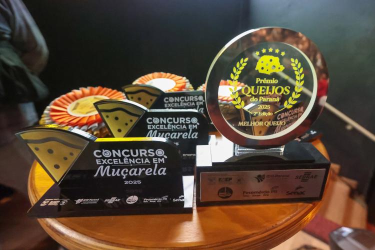 Prêmio Queijos Paraná: dos 65 premiados, 27 são assistidos pelo IDR-Paraná
