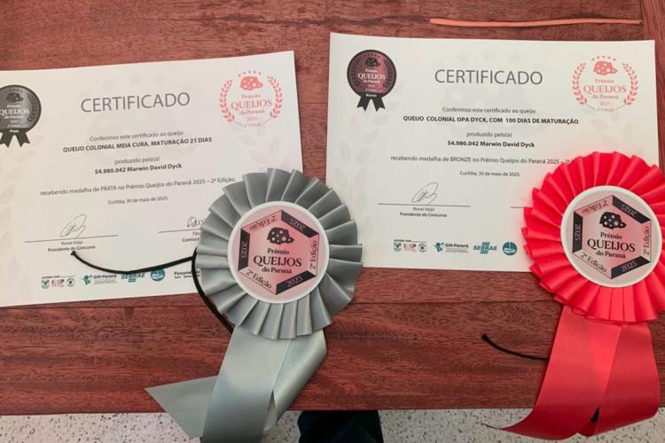 Prêmio Queijos Paraná: dos 65 premiados, 27 são assistidos pelo IDR-Paraná