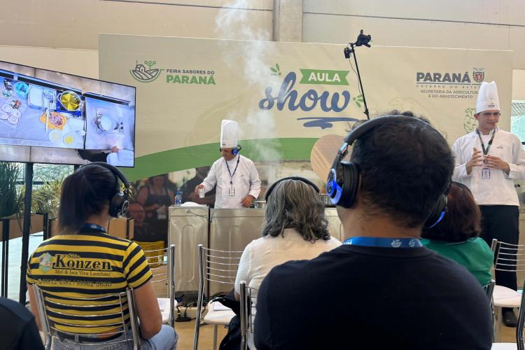 Paraná em cada prato: aulas da Feira Sabores 2025 ressaltam riquezas regionais