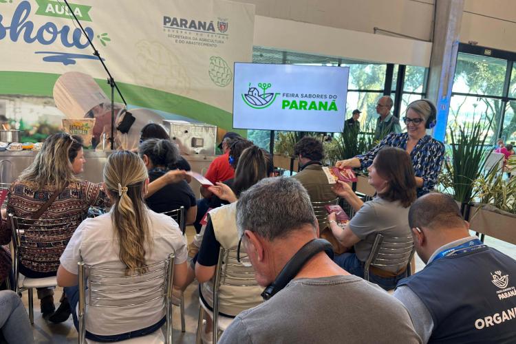 Paraná em cada prato: aulas da Feira Sabores 2025 ressaltam riquezas regionais
