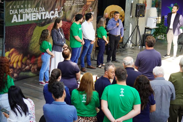 Sistema Estadual de Agricultura divulga ações durante o Dia Mundial da Alimentação