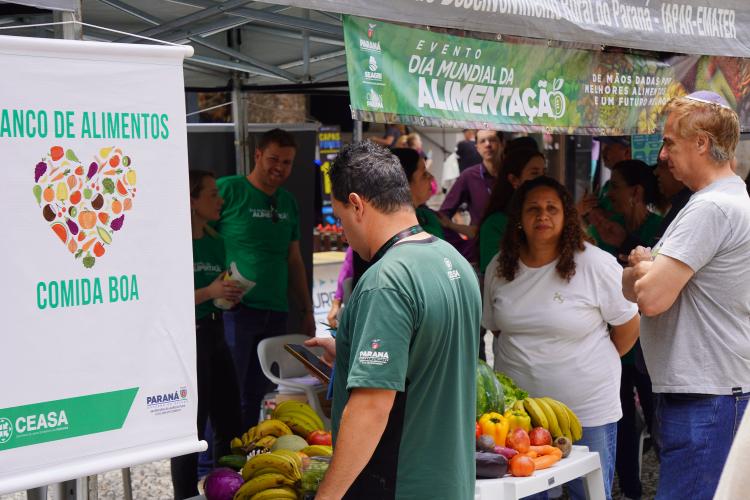 Sistema Estadual de Agricultura divulga ações durante o Dia Mundial da Alimentação
