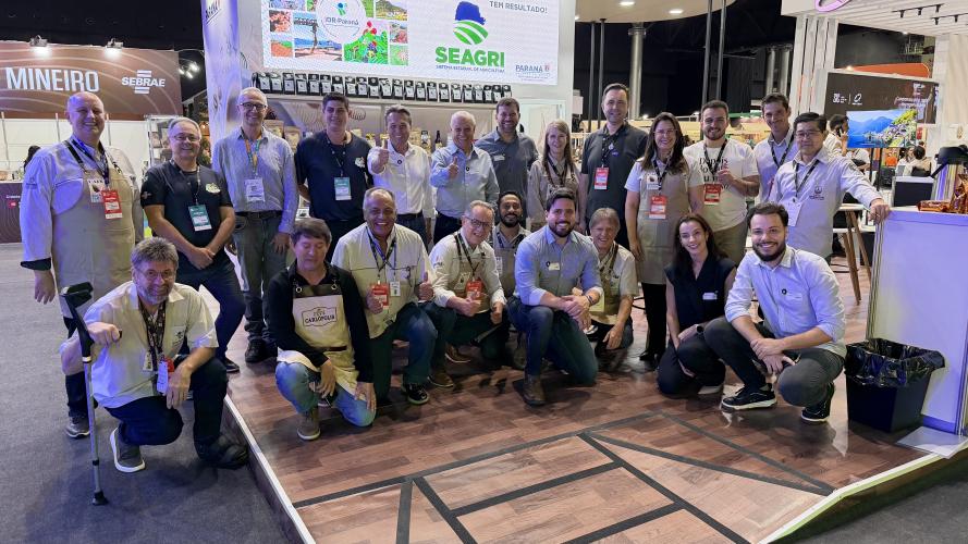 Cafés especiais do Paraná ganham vitrine internacional em evento em Belo Horizonte