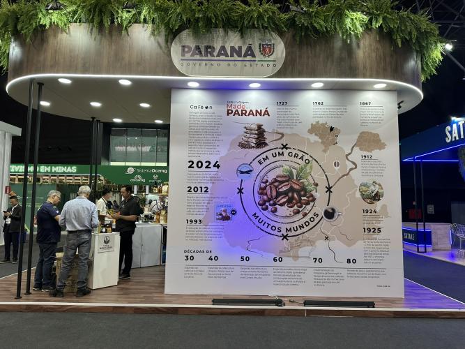 Cafés especiais do Paraná ganham vitrine internacional em evento em Belo Horizonte