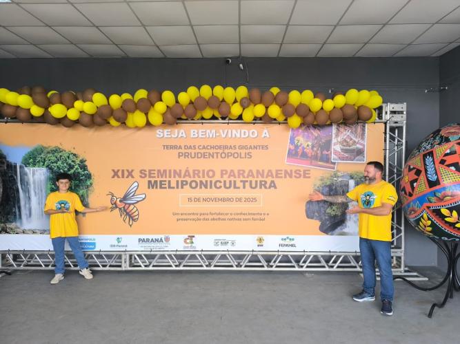 Seminário de meliponicultura reúne mais de 500 participantes em Prudentópolis