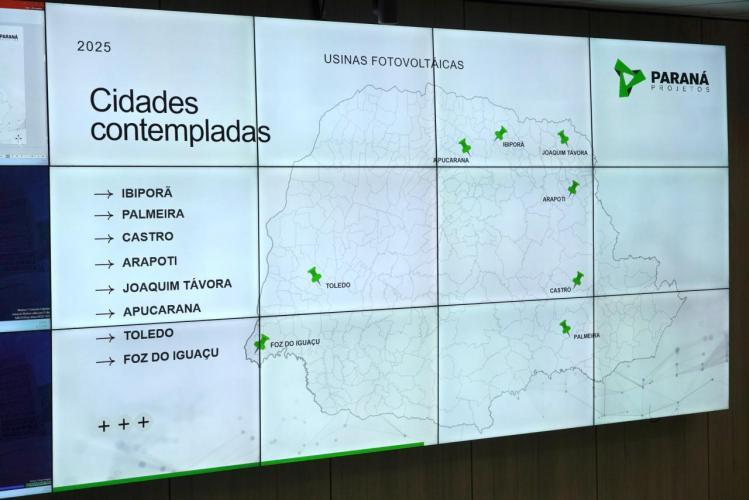 IDR-Paraná contará com usina de energia solar para compensar consumo de energia elétrica