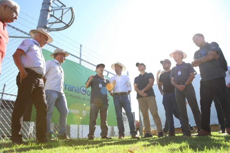 IDR-Paraná apresenta avanços em biogás, biometano e conectividade rural durante visita de comitiva estadual no Show Rural Coopavel