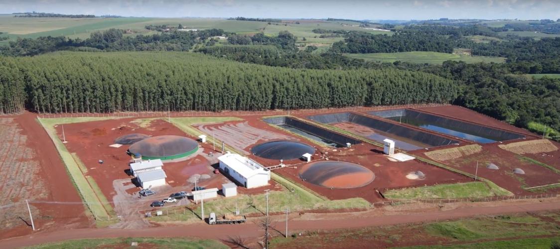 Plantas de biogás no Paraná