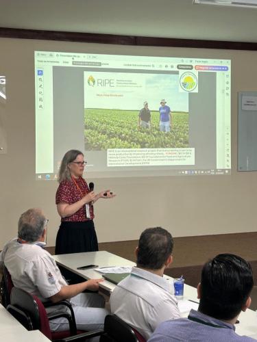 IDR-Paraná discute cooperação científica com universidade norte-americana