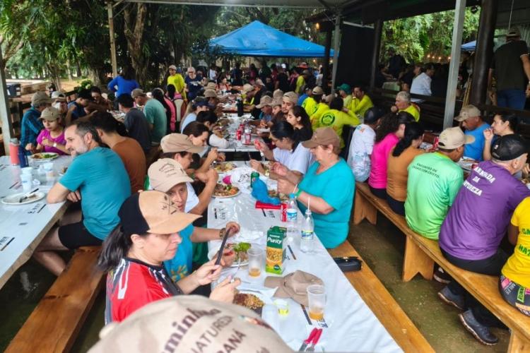 Roncador realiza a 8ª Caminhada na Natureza e reúne grande público