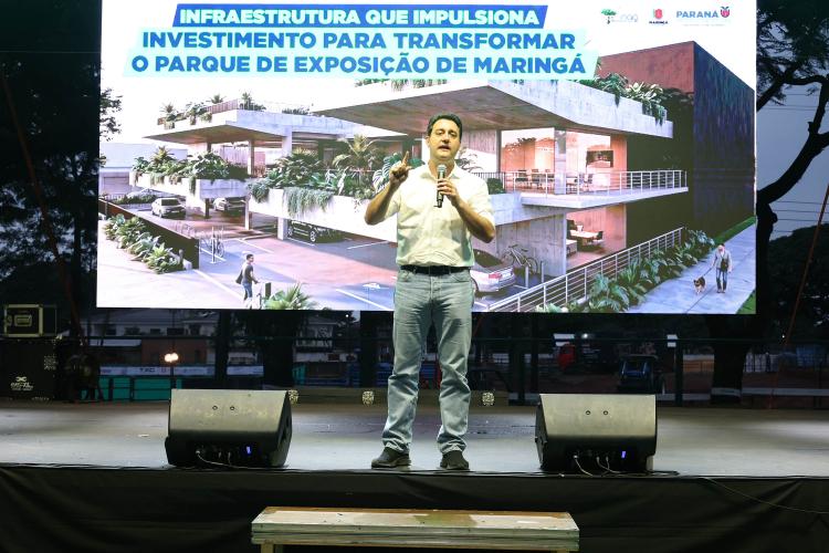 Na Expoingá, governador anuncia R$ 53,8 milhões para modernizar parque de exposições